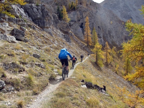 Les Arnauds - Passo della mulattiera